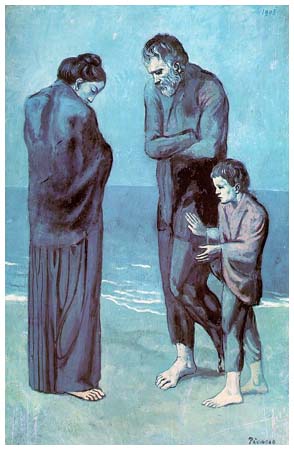 "La Tragedia", Pablo PIcasso, 1903