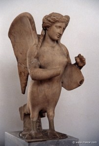 Sirena de Kerameikos, Grecia, siglo IV a.C.